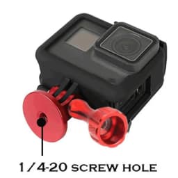 1/4" Aluminum Alloy Screw Converter Mini Tripod Adapter for Gopro 13 12 11 10 9 8 Insta360 X5 X4 X3 Action Camera Monopod Mount