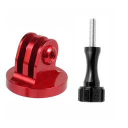 1/4" Aluminum Alloy Screw Converter Mini Tripod Adapter for Gopro 13 12 11 10 9 8 Insta360 X5 X4 X3 Action Camera Monopod Mount