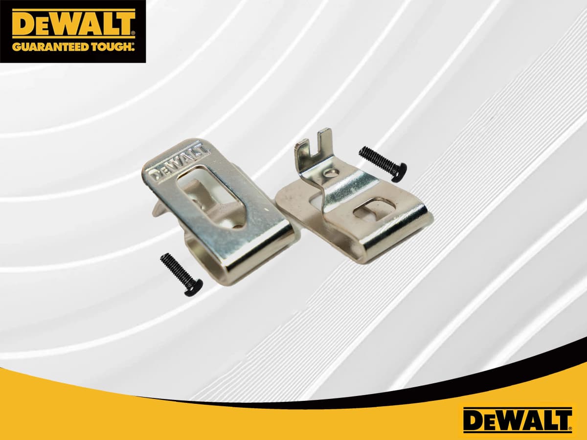 DEWALT original Electric Drill Belt Clip Hooks With Screws 18V 20V Cordless Drills Wrench Holder Clip Hooks Tool Part