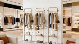 Metal Gold Coat Rack Entryway Corner Stand Hat Coat Hanger with Marble Base Heavy Duty