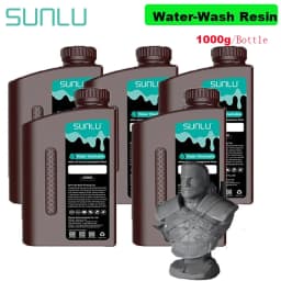 SUNLU Standard Resin/ABS Like/Water Wash/14K Standard Resin 5KG 1KG/Bottle 405nm UV Resin 3D Printing For LCD 3D Printer