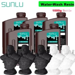 SUNLU Standard Resin/ABS Like/Water Wash/14K Standard Resin 5KG 1KG/Bottle 405nm UV Resin 3D Printing For LCD 3D Printer