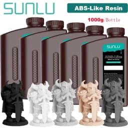 SUNLU Standard Resin/ABS Like/Water Wash/14K Standard Resin 5KG 1KG/Bottle 405nm UV Resin 3D Printing For LCD 3D Printer