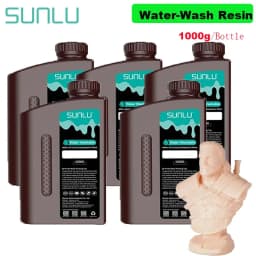SUNLU Standard Resin/ABS Like/Water Wash/14K Standard Resin 5KG 1KG/Bottle 405nm UV Resin 3D Printing For LCD 3D Printer
