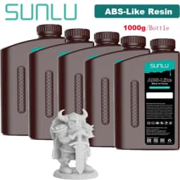 SUNLU Standard Resin/ABS Like/Water Wash/14K Standard Resin 5KG 1KG/Bottle 405nm UV Resin 3D Printing For LCD 3D Printer