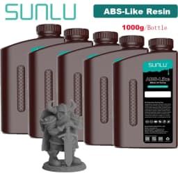 SUNLU Standard Resin/ABS Like/Water Wash/14K Standard Resin 5KG 1KG/Bottle 405nm UV Resin 3D Printing For LCD 3D Printer