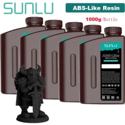 SUNLU Standard Resin/ABS Like/Water Wash/14K Standard Resin 5KG 1KG/Bottle 405nm UV Resin 3D Printing For LCD 3D Printer