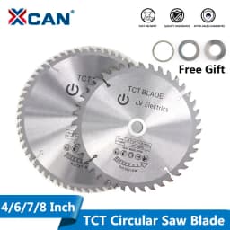 XCAN Saw Blade 1pc 4'' 6'' 7'' 8'' Wood Saw Blade 30/40/60T Circular Cutting Disc For Cutting Wood TCT Saw Disc