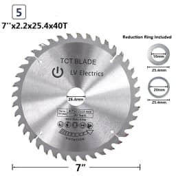 XCAN Saw Blade 1pc 4'' 6'' 7'' 8'' Wood Saw Blade 30/40/60T Circular Cutting Disc For Cutting Wood TCT Saw Disc