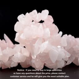 Natural Gem Irregular Rose Quartzs Chip Stone Beads For Jewelry Making 3-5-8-12mm Freeform Beads Diy Bracelet Accessories 16''