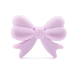 LOFCA Silicone Crown Beads 10pcs Bow Tie Beads BPA Free Food Grade Silicone Beads Necklace Keychain Jewelry Accessories
