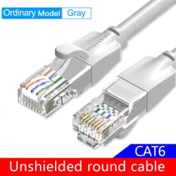 Vention Ethernet Cable RJ45 Cat 6A Lan Cable UTP RJ 45 Network Cable for Cat6 Cat6a Compatible Patch Cord for Modem Router Cable