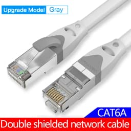 Vention Ethernet Cable RJ45 Cat 6A Lan Cable UTP RJ 45 Network Cable for Cat6 Cat6a Compatible Patch Cord for Modem Router Cable
