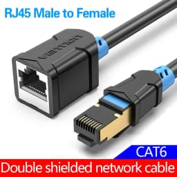 Vention Ethernet Cable RJ45 Cat 6A Lan Cable UTP RJ 45 Network Cable for Cat6 Cat6a Compatible Patch Cord for Modem Router Cable