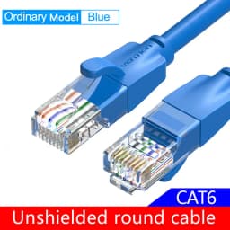 Vention Ethernet Cable RJ45 Cat 6A Lan Cable UTP RJ 45 Network Cable for Cat6 Cat6a Compatible Patch Cord for Modem Router Cable