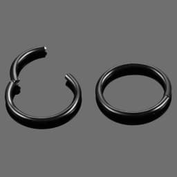 1PC Titanium Segment Nose Piercing 12G Septum Clicker Pirsing Earring 14G Nostril Piercing Helix Conch Pirsing Nariz 20G Jewelry