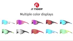 X-TIGER Cycling Glasses Polarized Glasses Bike Eyewear Sports Men's Photochromic Sunglasses MTB Road Bicycle Goggles 3/5 Lens