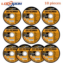 Resin Cutting Disc 125mm Cut Off Wheels Flap Sanding Grinding Discs Angle Grinder Wheel for Metal 4inch 15/25/40Pcs