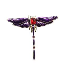 Fashion Crystal Vintage Dragonfly Brooch Large Insect Brooches For Women Pins Wedding Jewelry Accessories