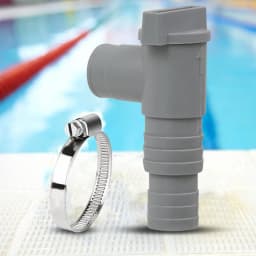 1-10set PVC Pool Filter Pump Adapter for 32mm Pipe Hoses Connector Part Pool On/Off Plunger Valve Leak Proof Replacement Outdoor