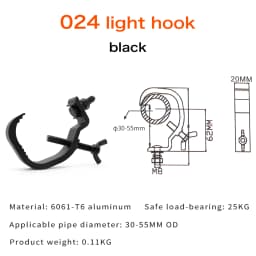 10Pcs/Lot Led Stage Light Truss Aluminum Lights Hook Par Light Hooks DJ Club Light Hanging Hook