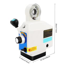 Power Feed for Milling Machine 95W Pure Copper Motor Portable Power Feed Device X-Axis Speed Adjustable