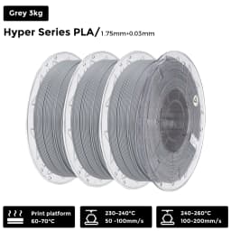 Creality Hyper PLA RFID Filament 1.75mm 1KG High-speed Printing Comes with A Built-in Chip To Recognize Colors for K2 Plus Combo