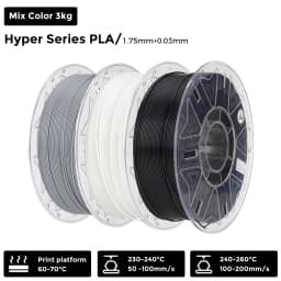 Creality Hyper PLA RFID Filament 1.75mm 1KG High-speed Printing Comes with A Built-in Chip To Recognize Colors for K2 Plus Combo