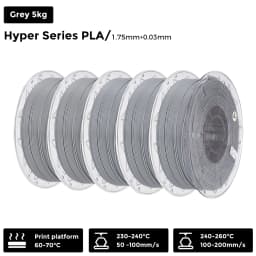 Creality Hyper PLA RFID Filament 1.75mm 1KG High-speed Printing Comes with A Built-in Chip To Recognize Colors for K2 Plus Combo