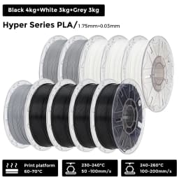 Creality Hyper PLA RFID Filament 1.75mm 1KG High-speed Printing Comes with A Built-in Chip To Recognize Colors for K2 Plus Combo