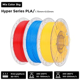 Creality Hyper PLA RFID Filament 1.75mm 1KG High-speed Printing Comes with A Built-in Chip To Recognize Colors for K2 Plus Combo