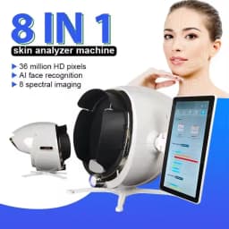 Epilator 3D Skin Scanner Care Facial Analyzer Monitor Magic Mirror Portable Testing English Detector Face Camera Test Analysis