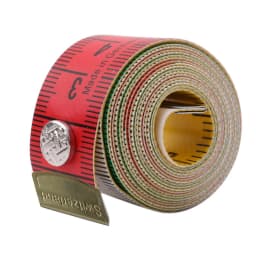 1.5M Soft Tape Measure Tailor's Tape With Snap Fasteners Body Measuring Double-sided Ruler For Needlework Sewing Tool NEW