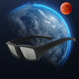 1/2/5 Pack Solar Eclipse Glasses, Observation Sunglasses, Made from Biodegradable Materials, Safe Protection for Adults & Teens