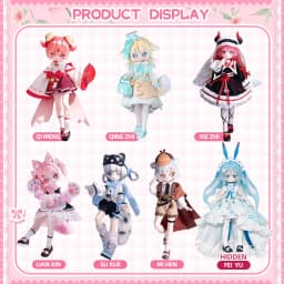 Authentic Sakura Park Start Again Series 1/12 Bjd Blind Box Movable Joint Doll Action Figure Anime Figure Model Mystery Gift