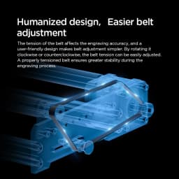 ACMER M3 Rotary Roller for 95% Laser Engraver Y-axis Roller 360° Rotating 6-164mm Engraving Diameter For Cylindrical Objects