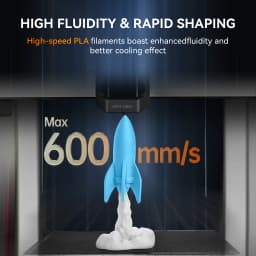 JAYO PLA Classic 10Rolls 3D Printer Filaments High Speed Matte PLA 1.75mm Maxi of 600mm/s no Bubble Free FDM for 3D Printing