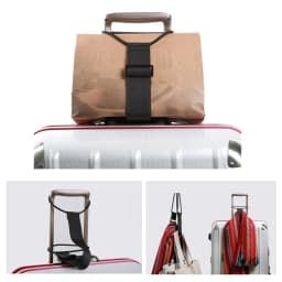 Elastic Adjustable Luggage Strap, Bungee Travel Security Belt, for Carry On, Secure Baggage Transport