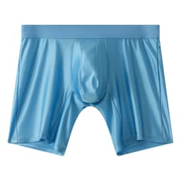 Mens Underwear Boxers Solid U Pouch Panties For Man Extended Leg Boxer Shorts Homme Middle Waist Sports Underpants Male M-XXL