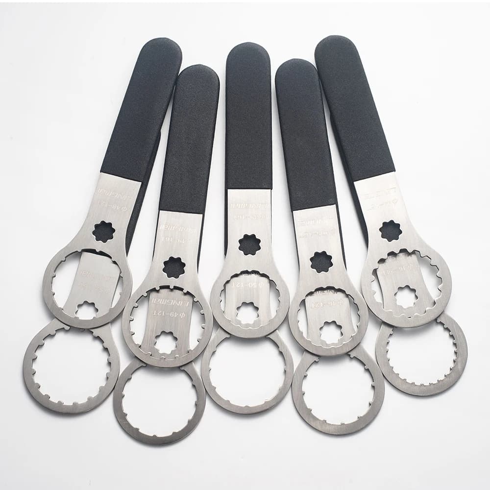Bicycle Bottom Bracket Wrench Spanner Repair Tool 44-16/49-16/52-16/46-24/39-16/46-12/48-12/49-12/50-12/40.5-16T For DUB BSA T47