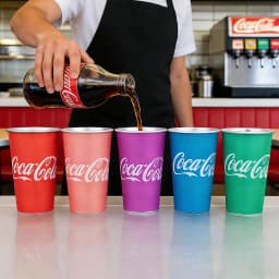 470ML Cold Discolored Aluminum Cup Cold Drink Cola Cup Cold Color Changing Drinking Cup Reusable Beer Mugs Collection Gifts
