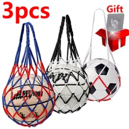 Basketball/Football/Volleyball Net Bag Thick Woven Net Basketball Storage Durable Nylon Training Net Bag for all kinds of balls