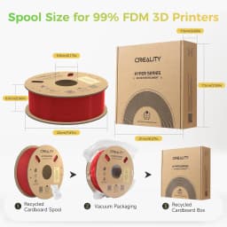 5/10KG Creality Hyper PLA Filament 1.75mm High Fluidity High Speed 3D Printing Material Stable Extrusion Spool Dimensional
