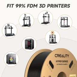 5/10KG Creality Hyper PLA Filament 1.75mm High Fluidity High Speed 3D Printing Material Stable Extrusion Spool Dimensional