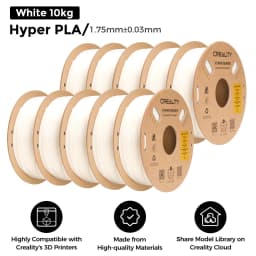 5/10KG Creality Hyper PLA Filament 1.75mm High Fluidity High Speed 3D Printing Material Stable Extrusion Spool Dimensional