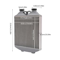 Intercooler Seat Sport Intercooler Aluminium Intercooler for Ibiza Mk4 VW Polo 9N3 Skoda Fabia LLK Turbo Cooler