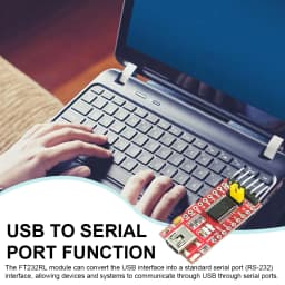 FT232RL FTDI USB To TTL Serial Adapter Module 3.3V 5.5V FT232 Pro Mini USB TO TTL 232 USB To TTL Module for Arduino