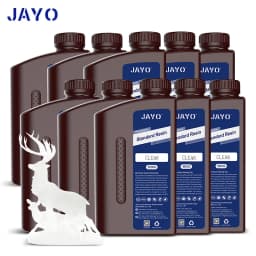 JAYO 3D Resin Standard 10KG Multi-color transparent resin UV Photopolymer Resin Liquid 405nm For LCD 3D Printer From warehouse
