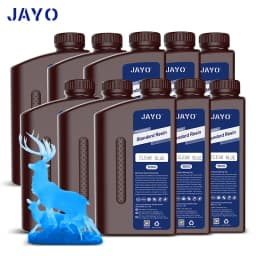 JAYO 3D Resin Standard 10KG Multi-color transparent resin UV Photopolymer Resin Liquid 405nm For LCD 3D Printer From warehouse