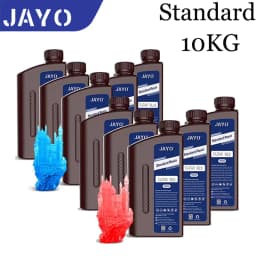 JAYO 3D Resin Standard 10KG Multi-color transparent resin UV Photopolymer Resin Liquid 405nm For LCD 3D Printer From warehouse